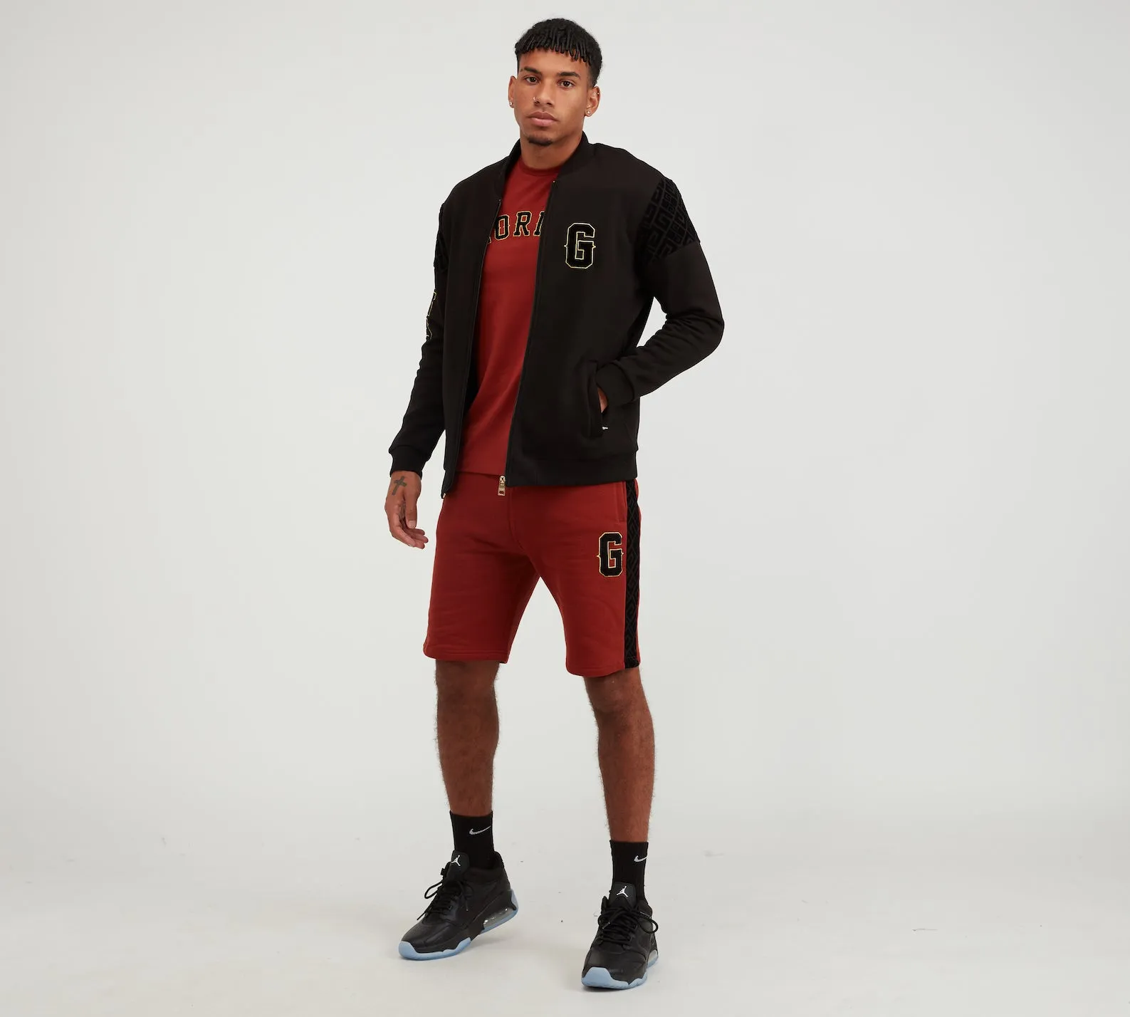 Glorious Gangsta Destino Varsity Jacket Black