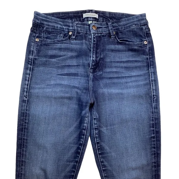 Good American Good Waist Crop Jeans
