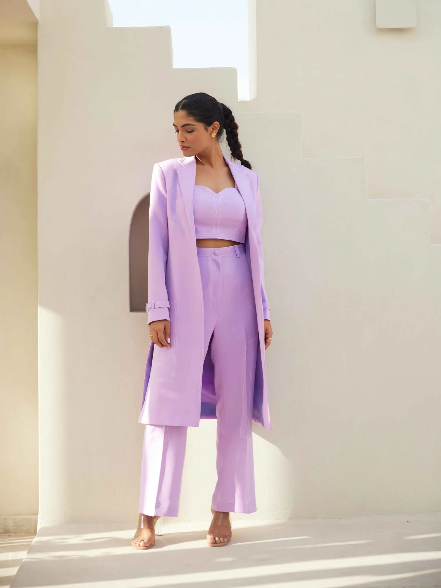 Grape Gazebo Blazer Set