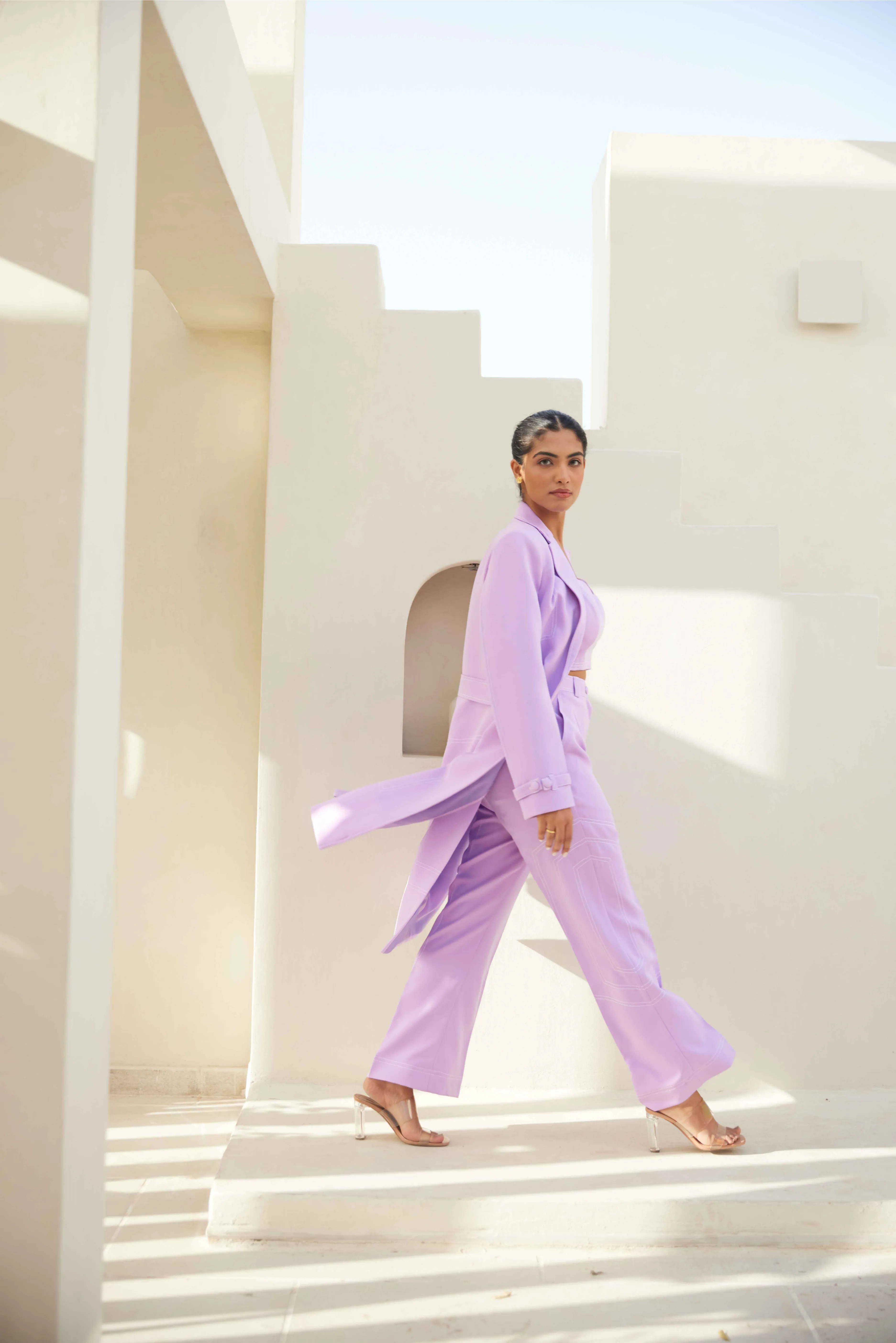 Grape Gazebo Blazer Set