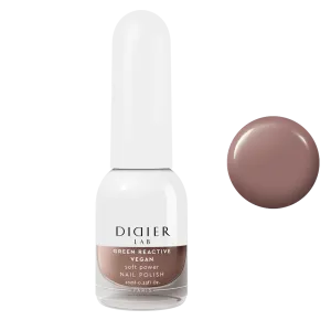 Green Reactive Vegan Nail Polish, Didier Lab, Soft Power, 10 ml