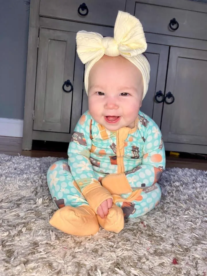 Groovy Tunes Convertible Romper Pajamas