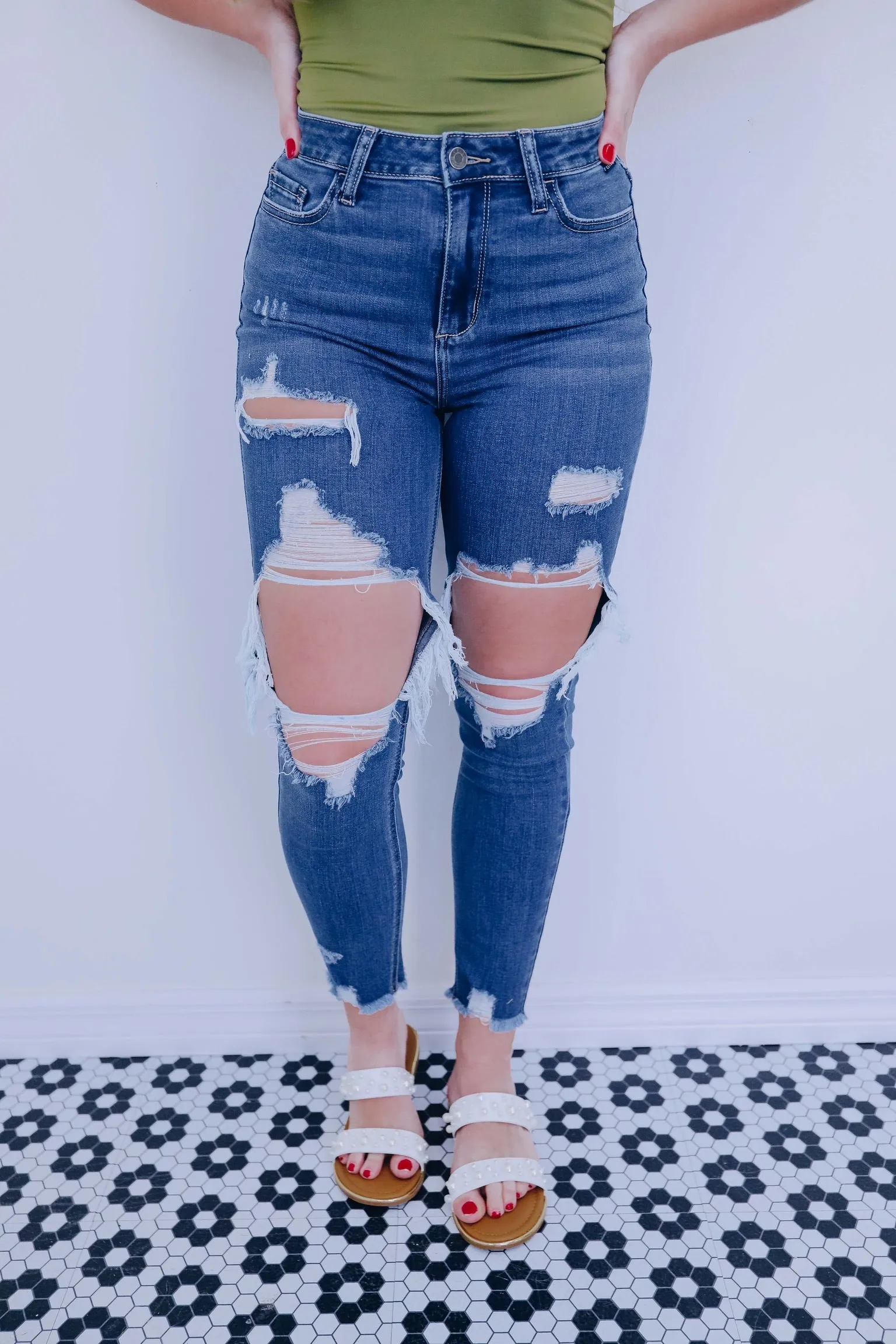 Harley High Rise Skinny Jeans