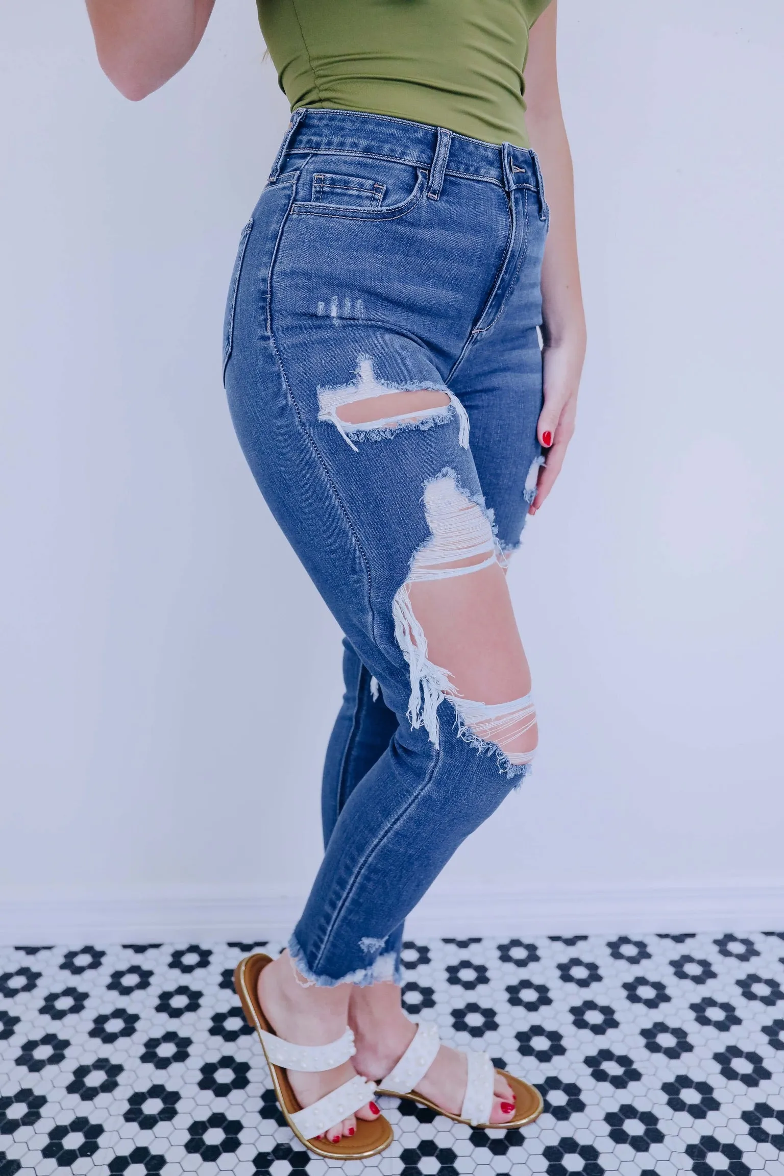 Harley High Rise Skinny Jeans
