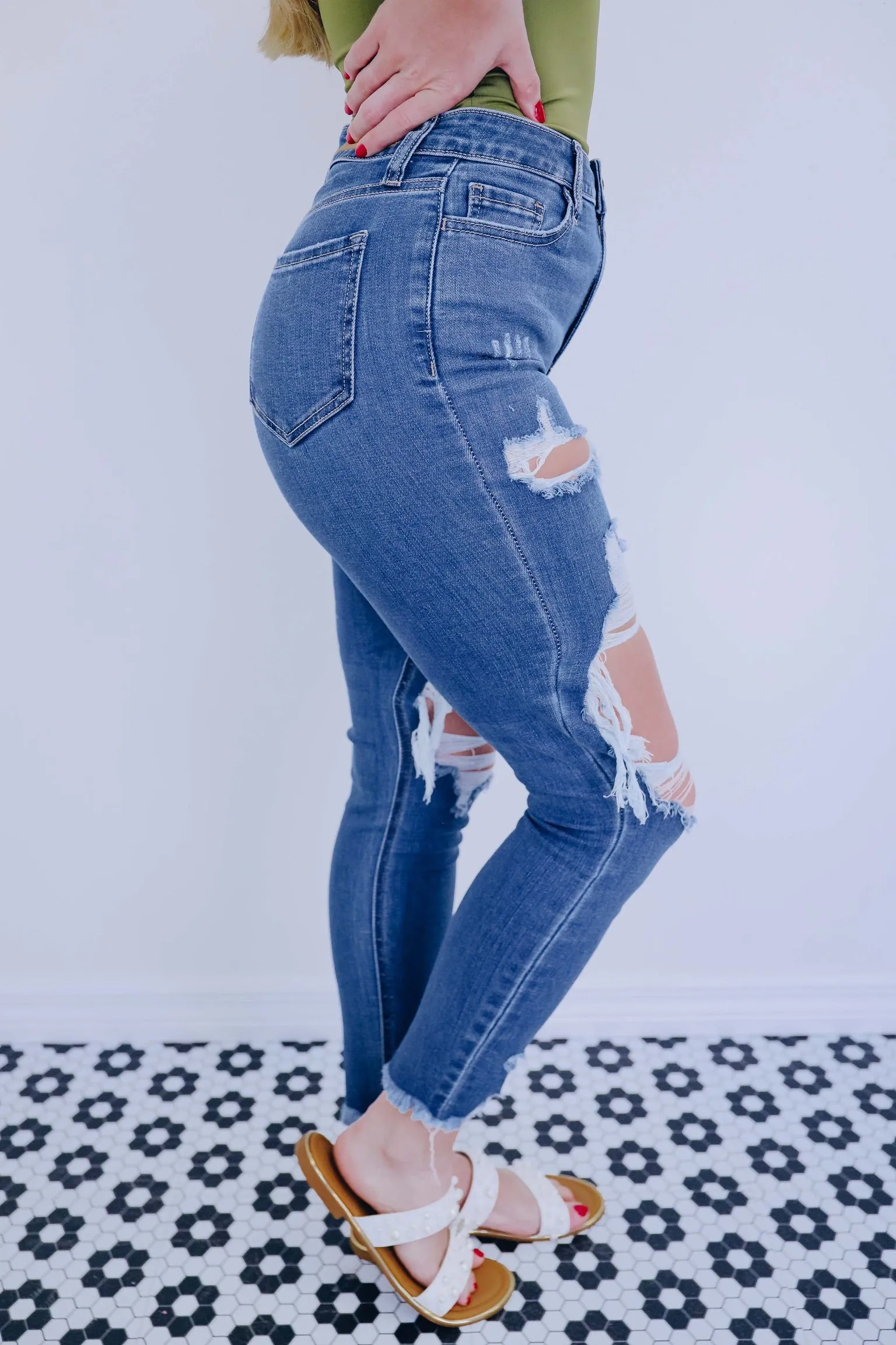 Harley High Rise Skinny Jeans