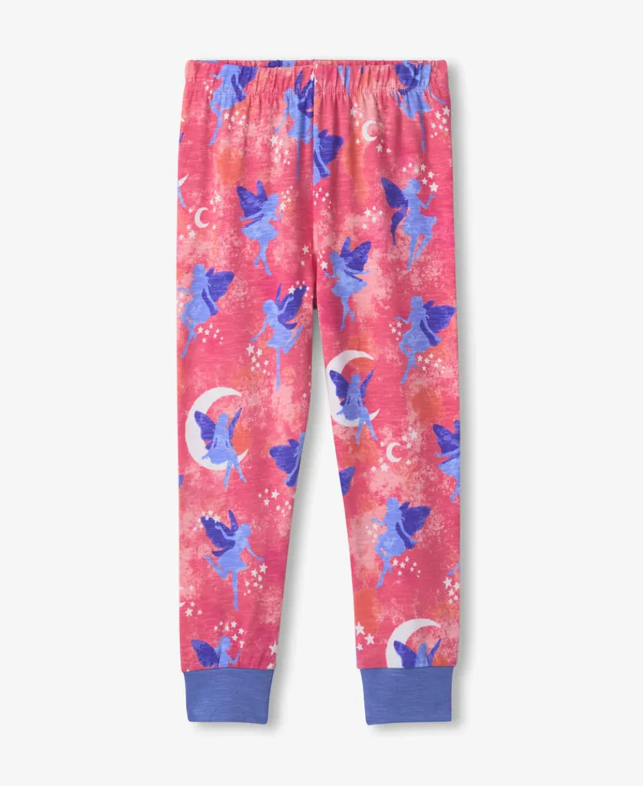 Hatley Night Fairies Stretch Cotton Girls Pajama Set