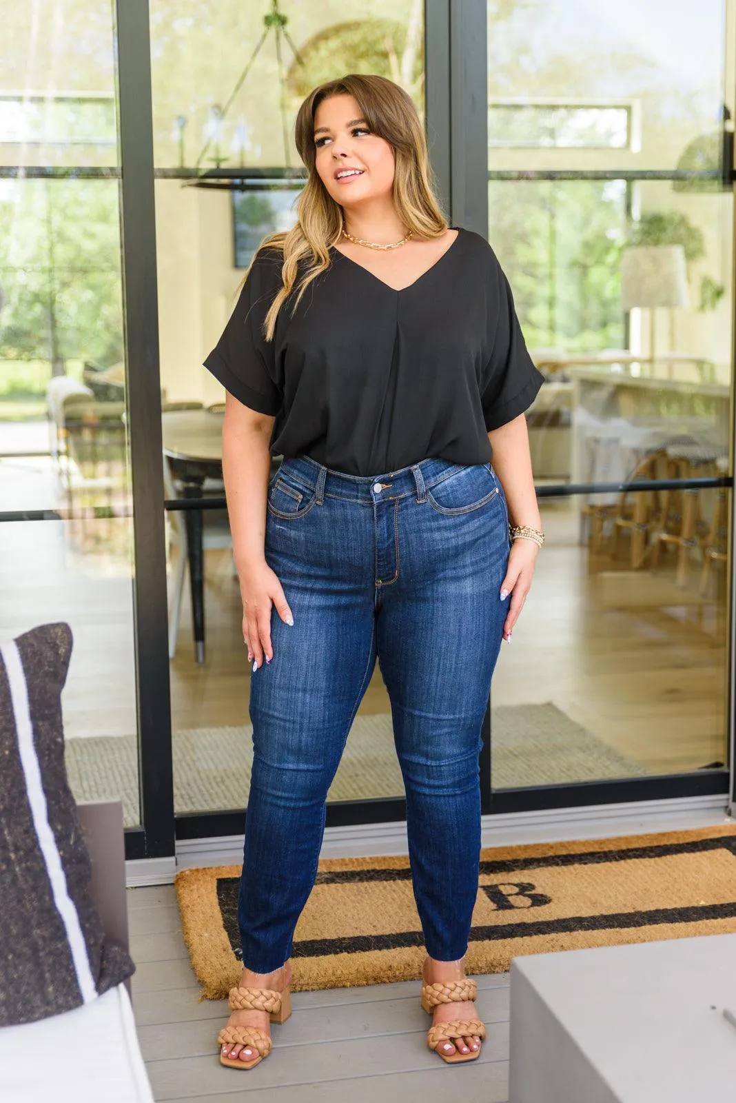 Hazel Blues® | Jill Mid-Rise Classic Skinny