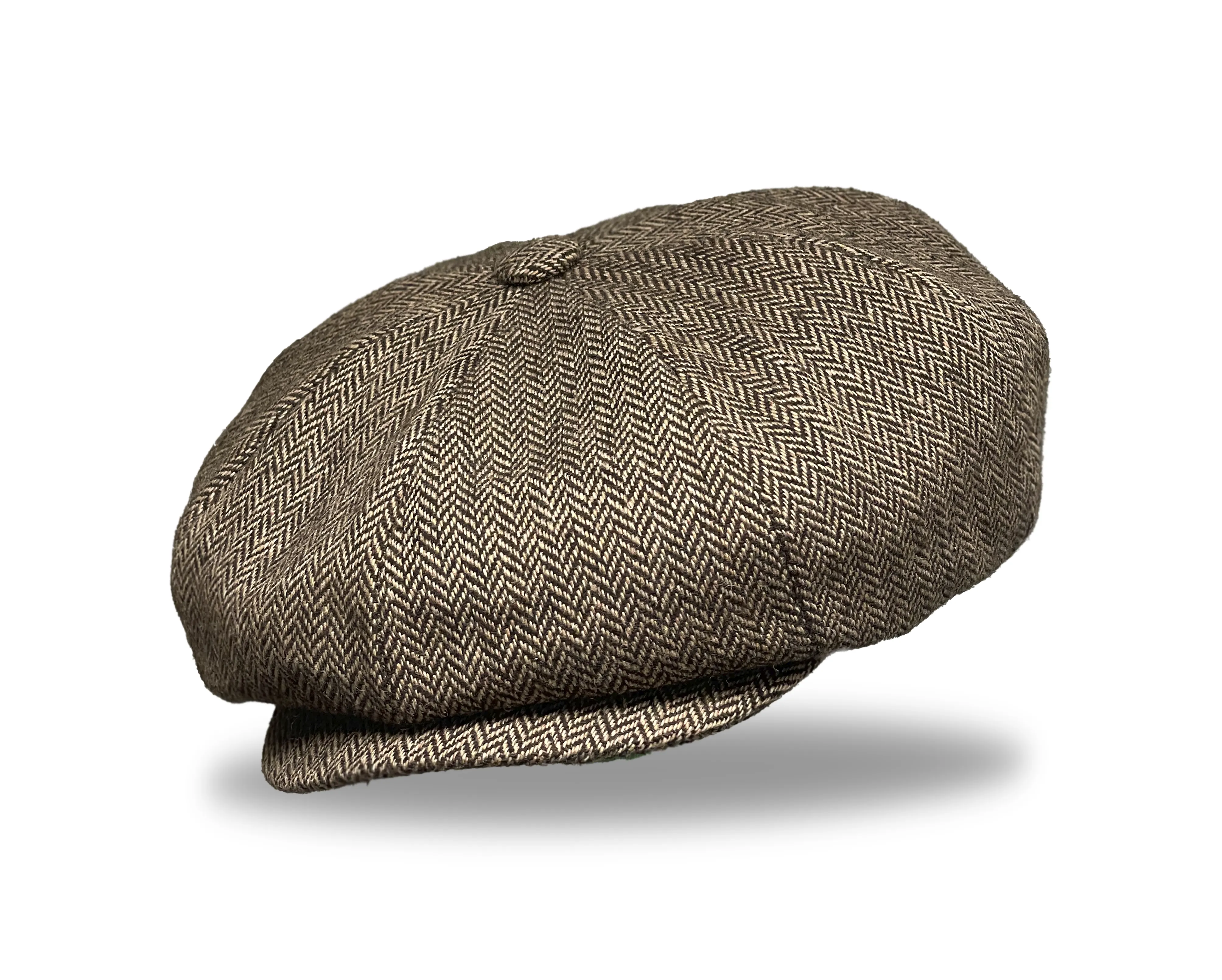 Herringbone Gatsby Cap