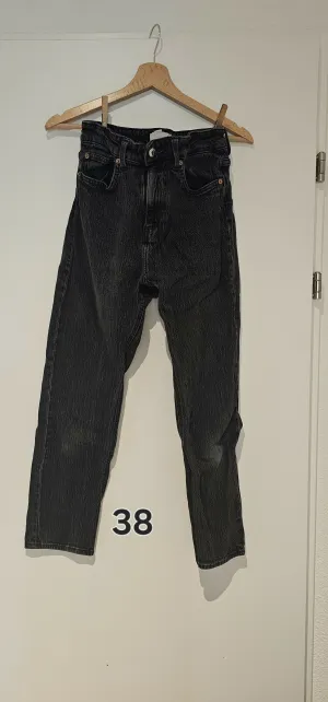 High waist Jeans schwarz
