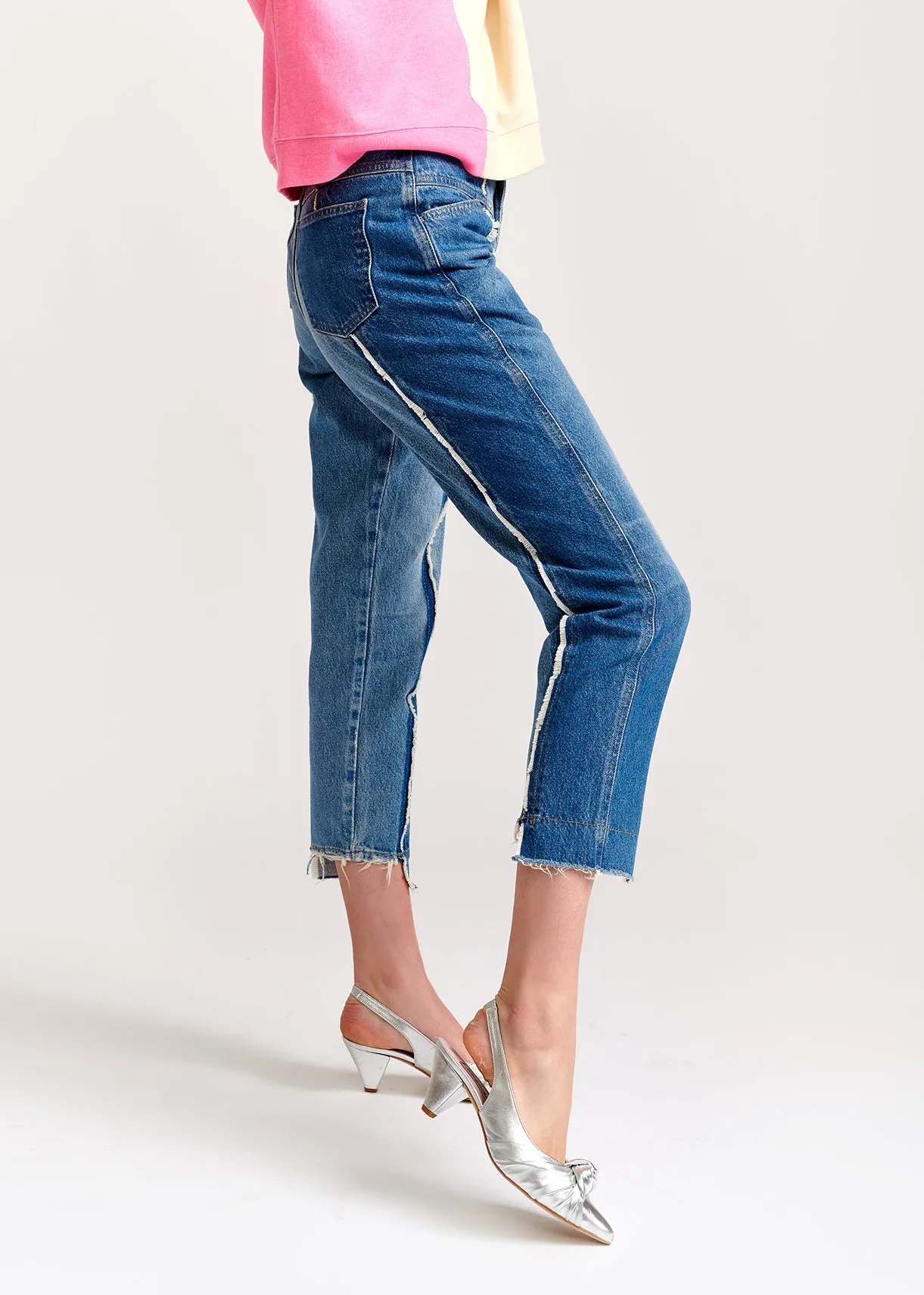 High waist jeans