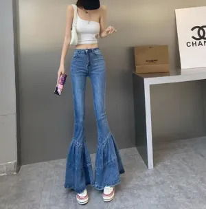 High-Waist Schlagjeans - Mia