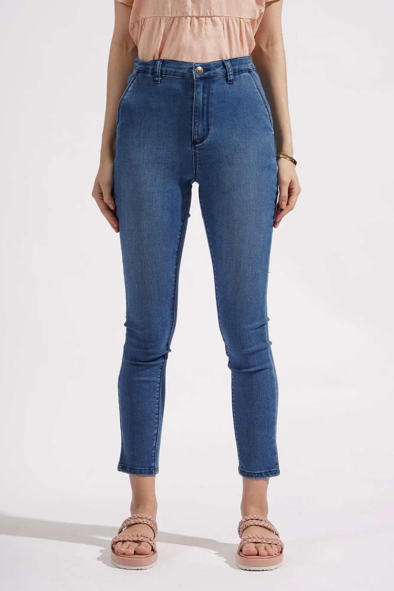 High Waist Skinny Jeans