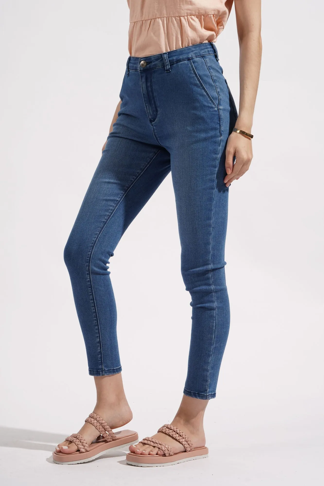 High Waist Skinny Jeans