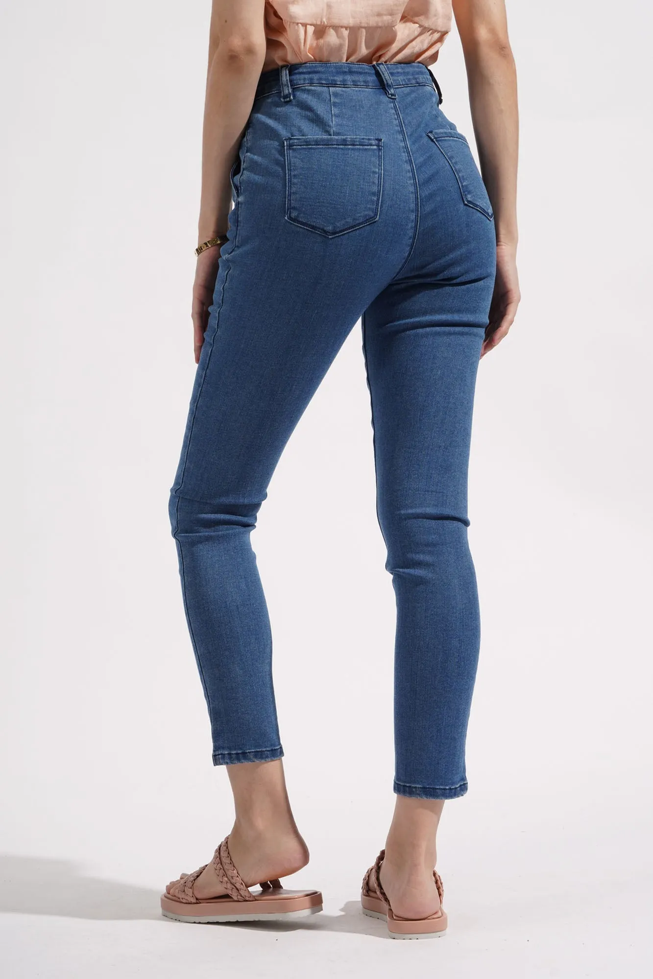 High Waist Skinny Jeans