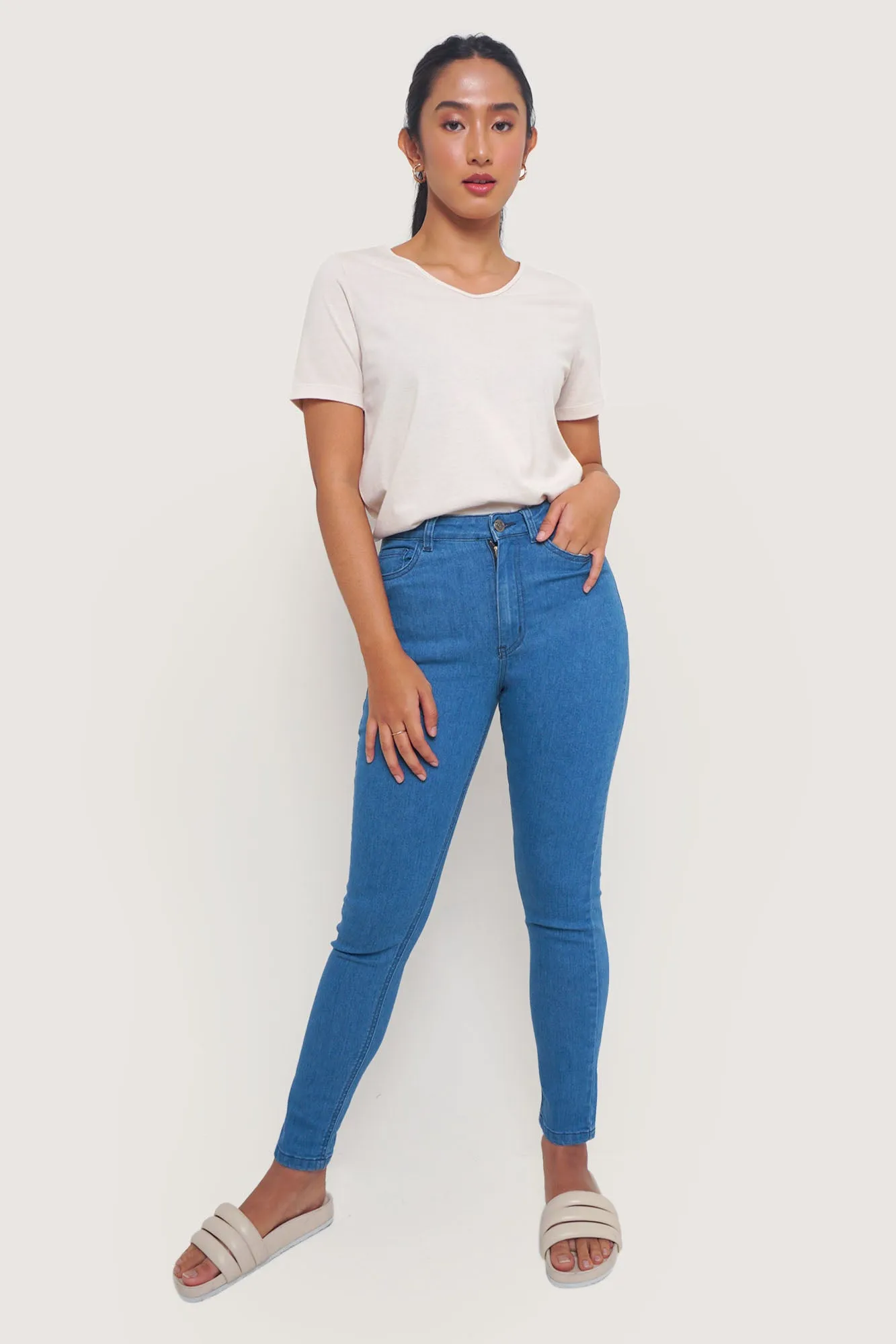 High Waist Skinny Jeans