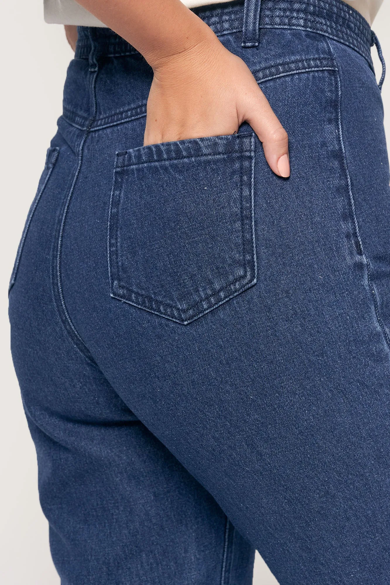 High Waist Slim Jeans
