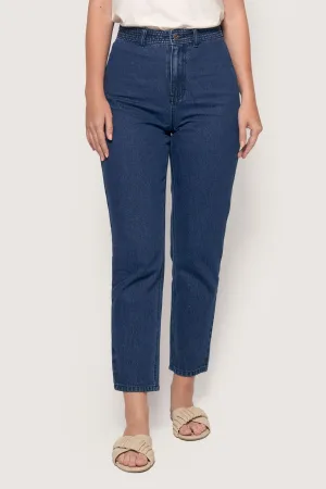 High Waist Slim Jeans