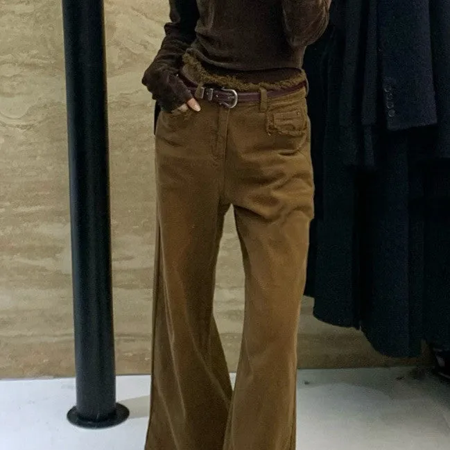 High Waist Trousers