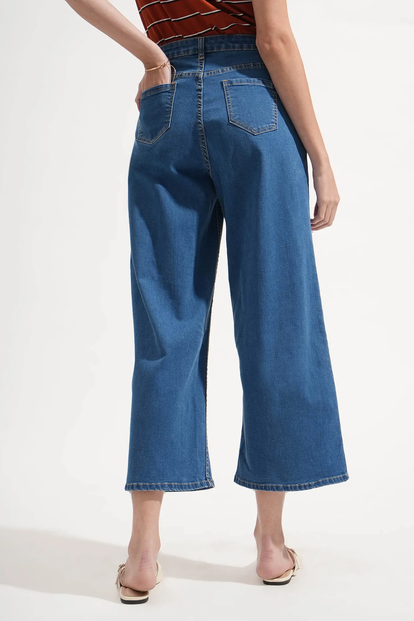 High Waist Wide Leg Jeans