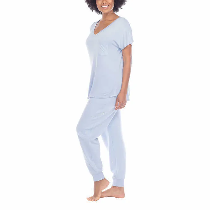 Honeydew Ladies' Embroidered Lounge Set, 2-piece