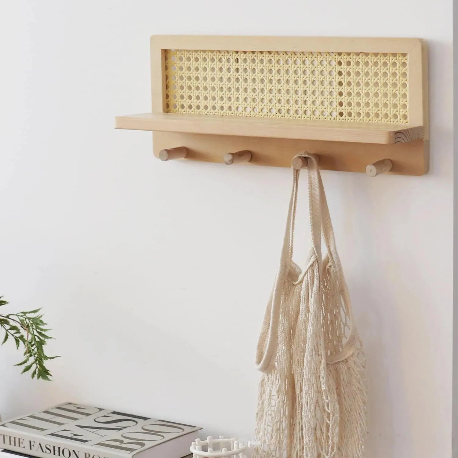 HookNest | Modern Wall Shelf with Hooks
