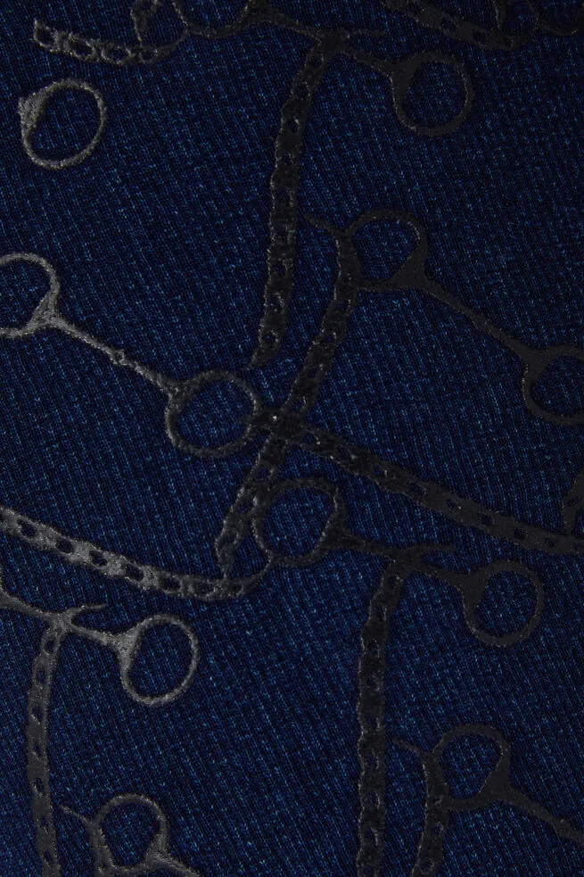 Horze Kacy Denim FS Breeches Dark Blue