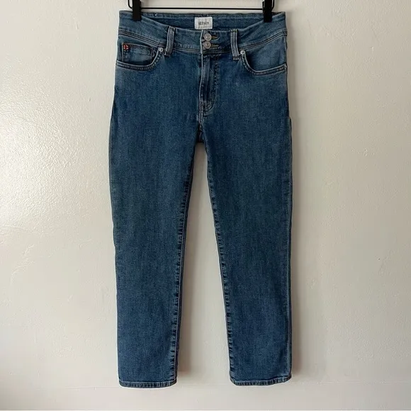 Hudson Crop Ginny Straight Jean