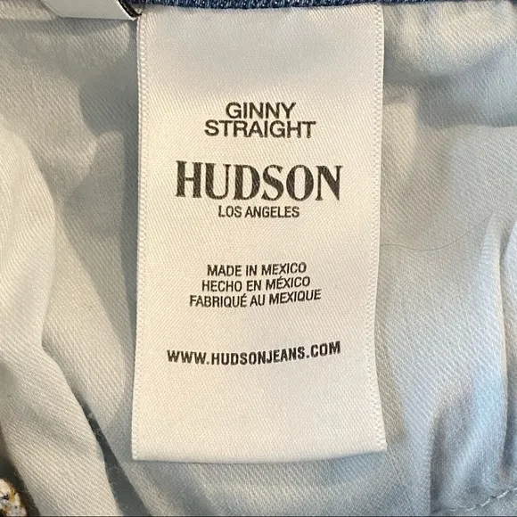 Hudson Crop Ginny Straight Jean