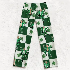 Irish Roots, American Pride - US Patriotic Pride Pajama Pants - Gift For Conservative Supporters