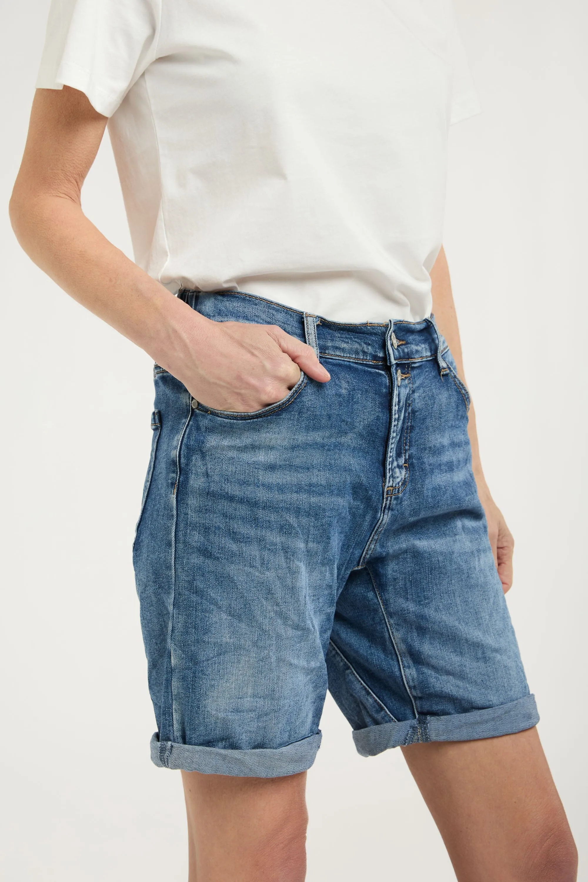 ITALIAN STAR Emma Shorts - Denim