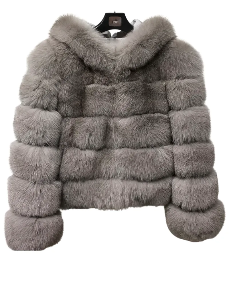 Ivy™ | Cropped Hooded Coat