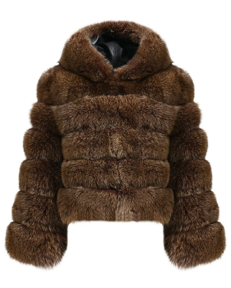 Ivy™ | Cropped Hooded Coat