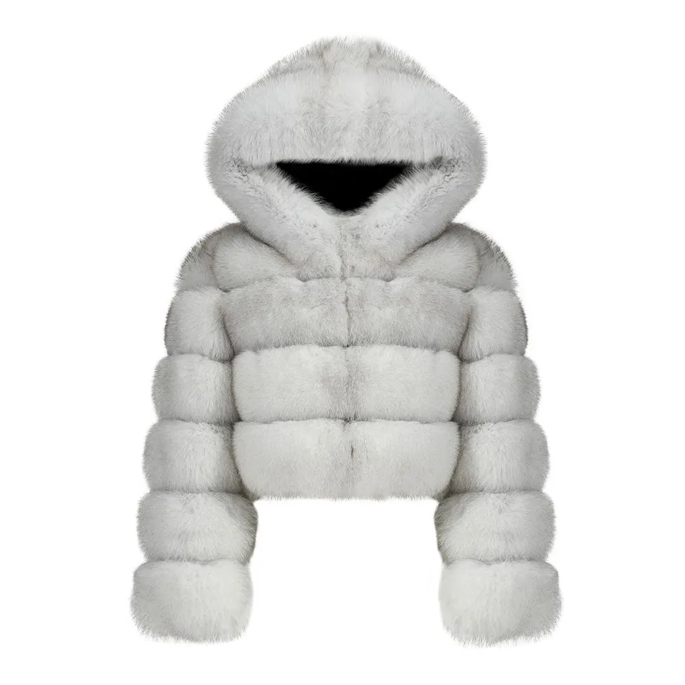 Ivy™ | Cropped Hooded Coat