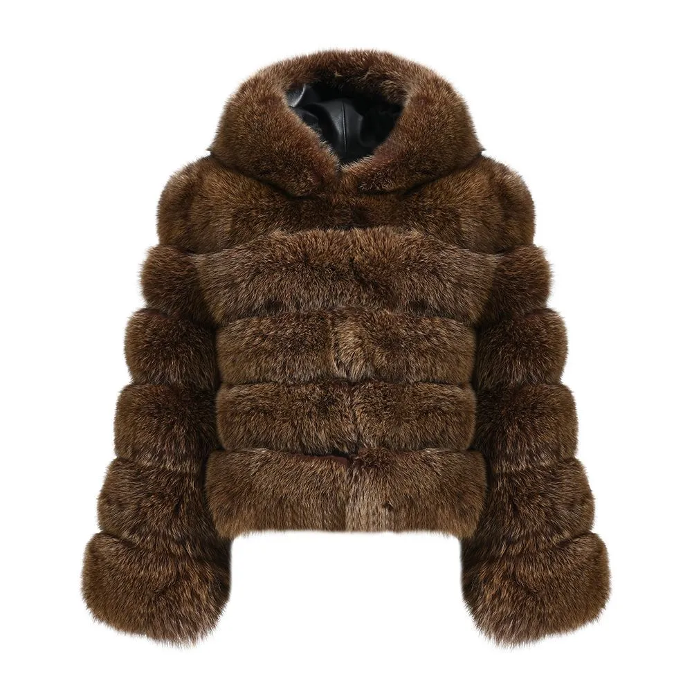 Ivy™ | Cropped Hooded Coat