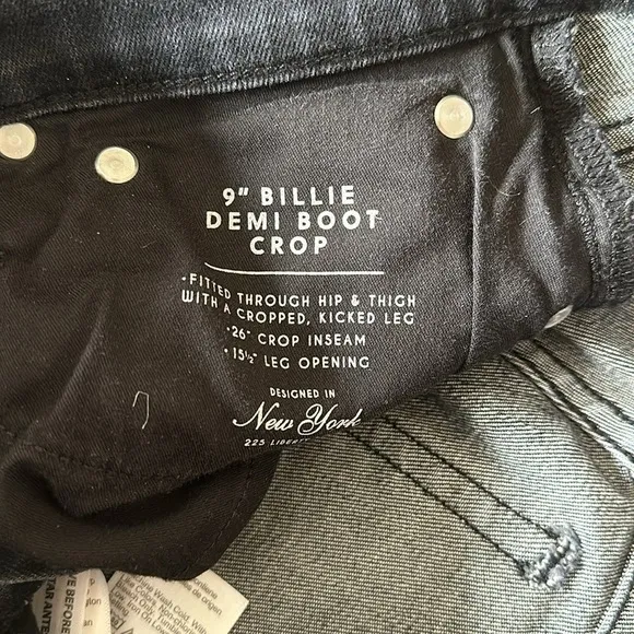 J crew Billie Demi boot crop Jean size 27 excellent condition