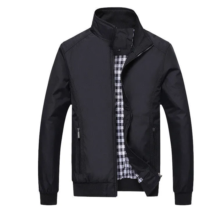 Jacket Men Fashion Casual Loose Mens Jacket Bomber Jacket Mens jackets and Coats Plus Size 4XL 5XL