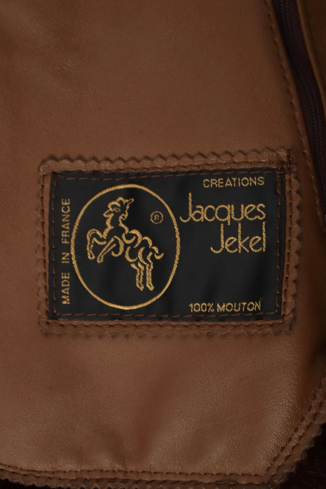 Jacques Jekel Mouton Embroidered Coat*