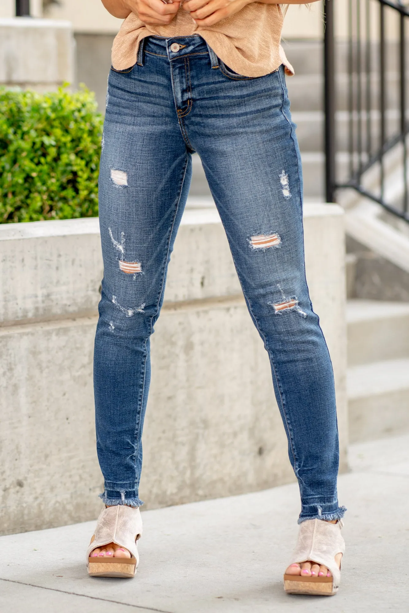 Joanna High Rise Super Skinny Jeans