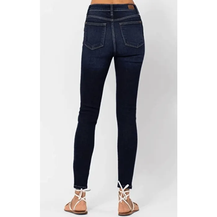 Judy Blue Handsanded High Waist Skinny Jeans