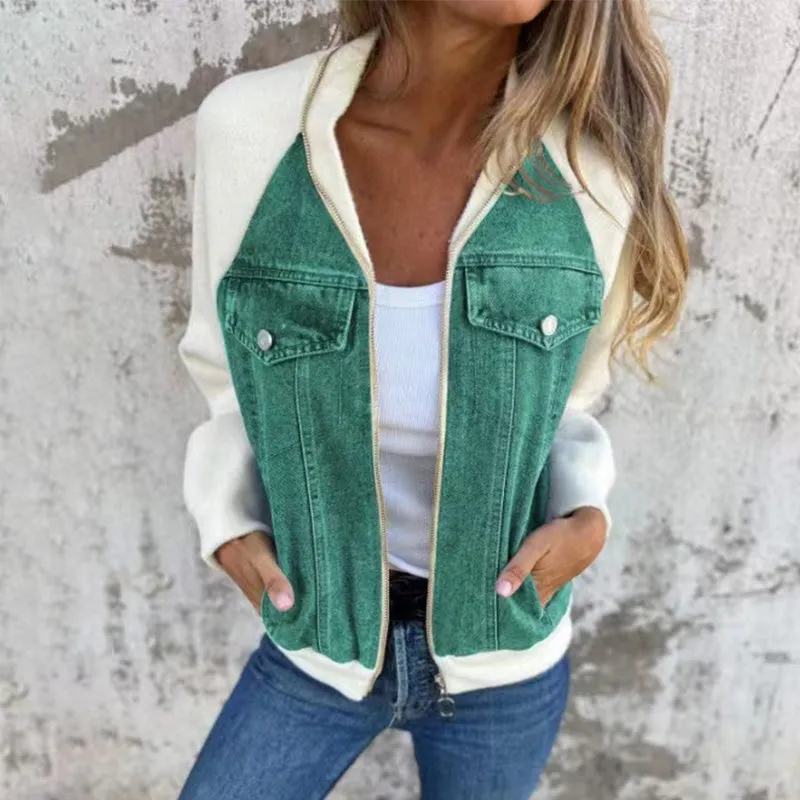 Julia – Trendy Women's Denim Jacket