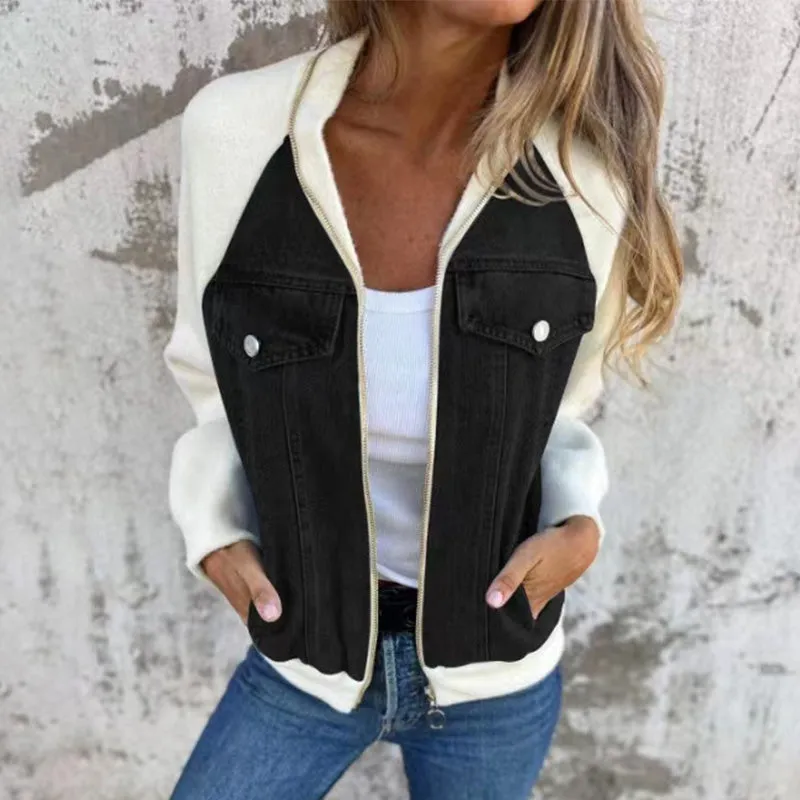 Julia – Trendy Women's Denim Jacket