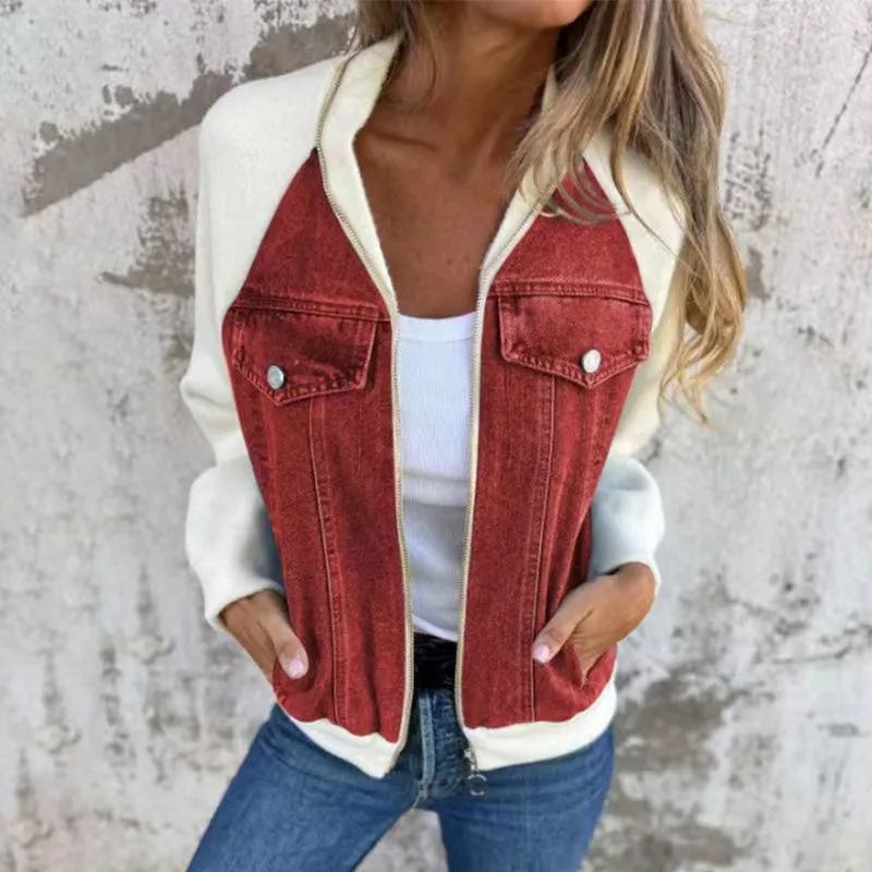 Julia – Trendy Women's Denim Jacket