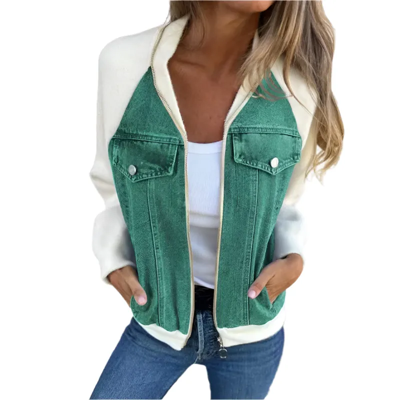 Julia – Trendy Women's Denim Jacket