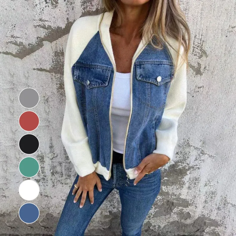Julia – Trendy Women's Denim Jacket
