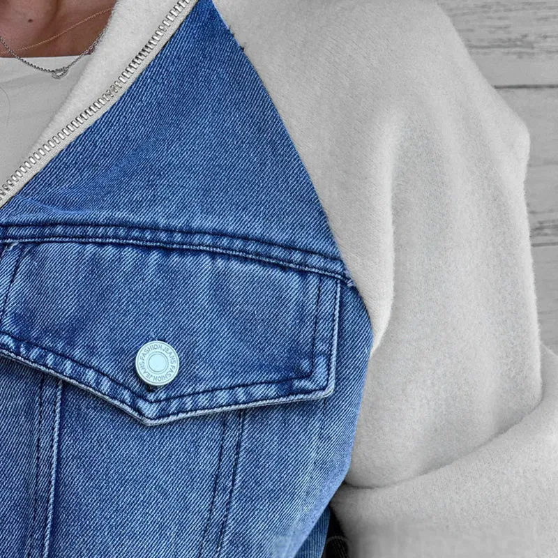 Julia – Trendy Women's Denim Jacket