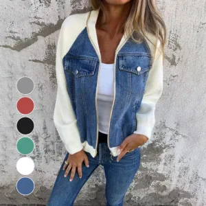 Julia – Trendy Women's Denim Jacket