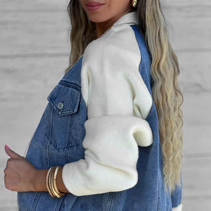 Julia – Trendy Women's Denim Jacket