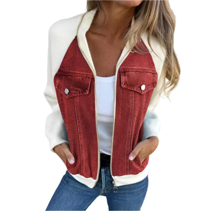 Julia – Trendy Women's Denim Jacket