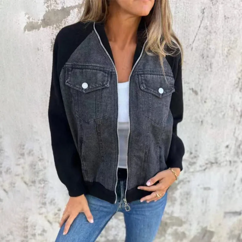 Julia – Trendy Women's Denim Jacket