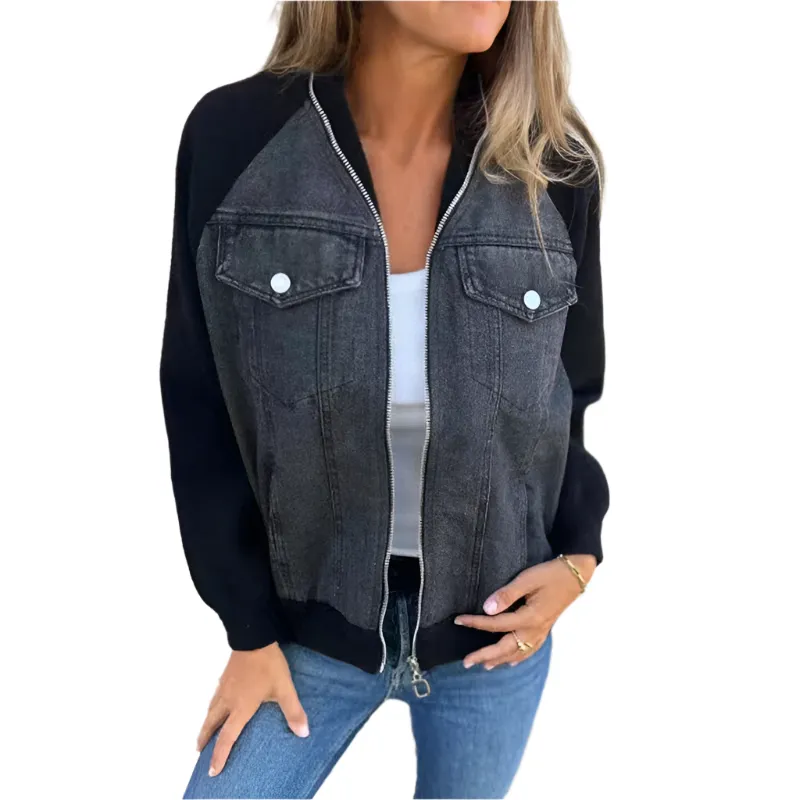 Julia – Trendy Women's Denim Jacket